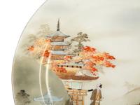 Three Japanese Painted Porcelain Chargers — 20th Century