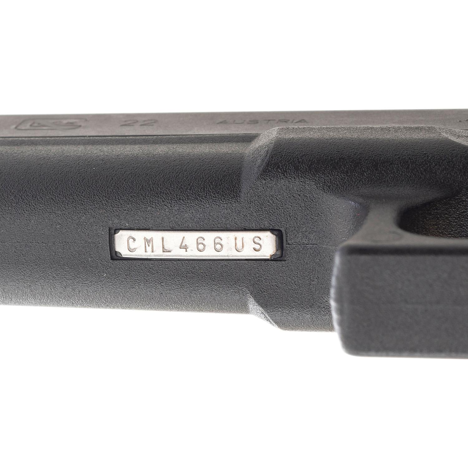 *Glock 22 Gen 2 with Crimson Trace Laser