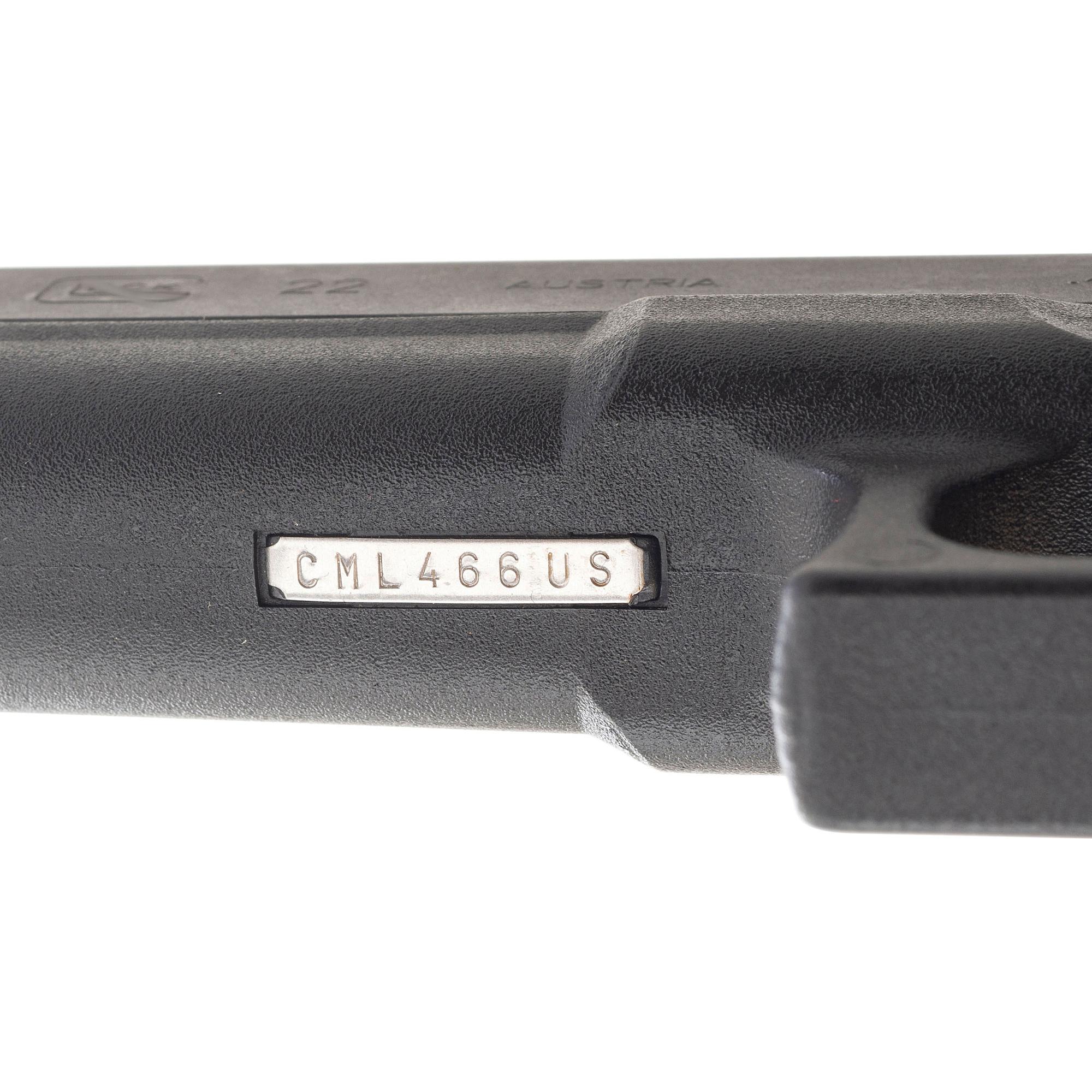 *Glock 22 Gen 2 with Crimson Trace Laser