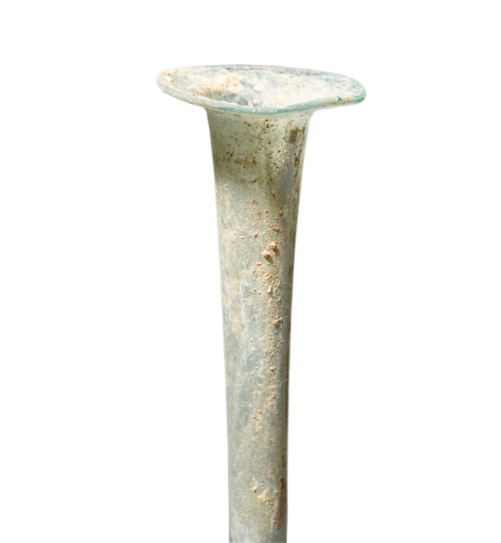A Roman Glass Unguentarium