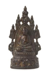 An Indian Bronze Sculpture Height 10 3/4 inches. — 17TH/18TH CENTURY