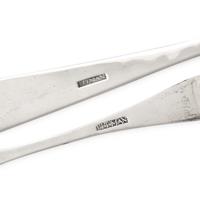 Two Federal Coin Silver Spoons