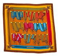 An Hermes 90cm Silk Scarf, 36" x 36".