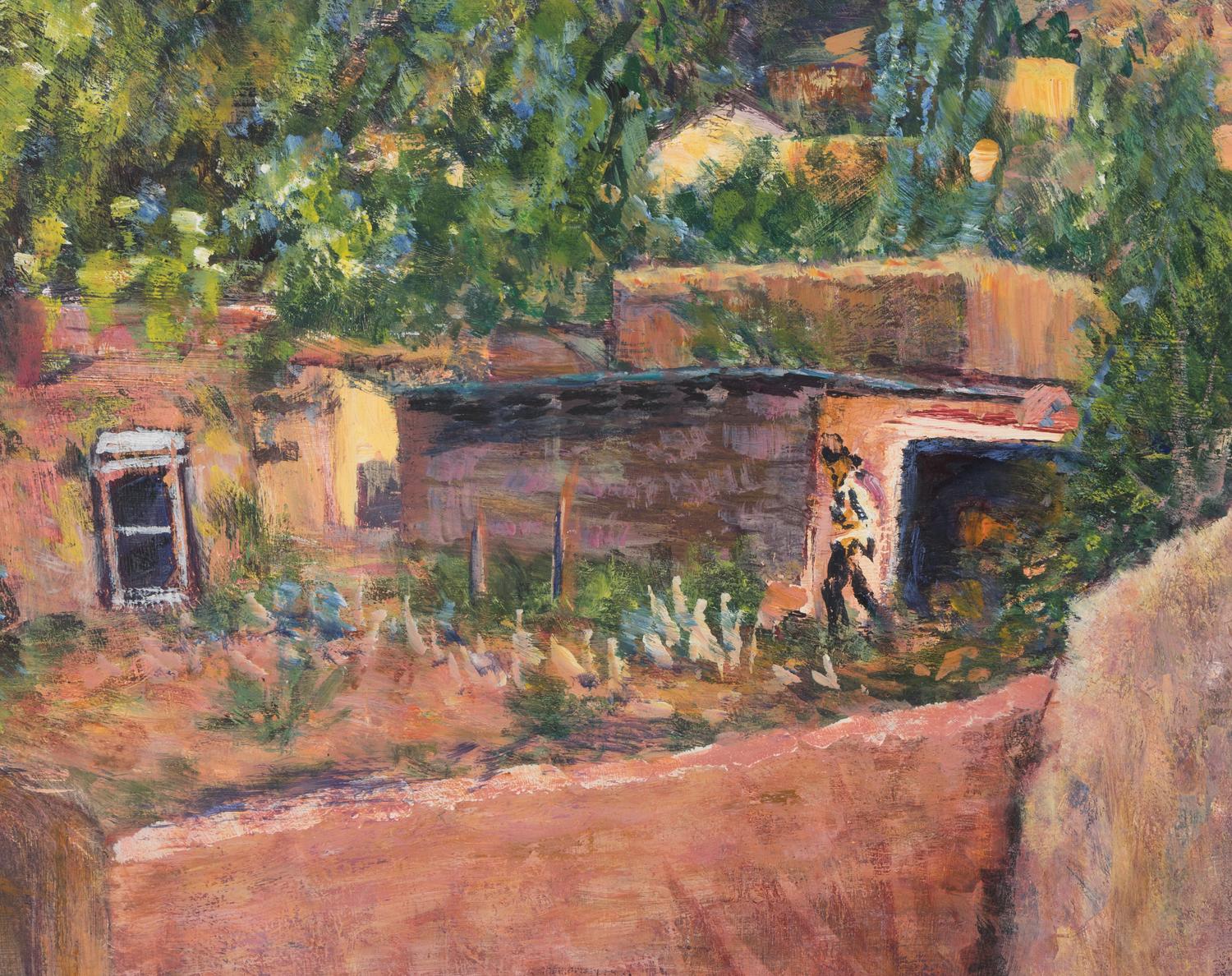 Artist's Patio , 1968-69