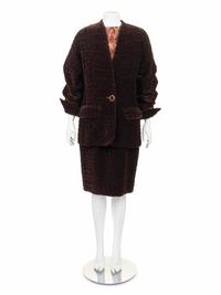 Gianfranco Ferre Quilted Ensemble, 1980-90s