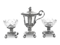 Three French Silver Table Articles