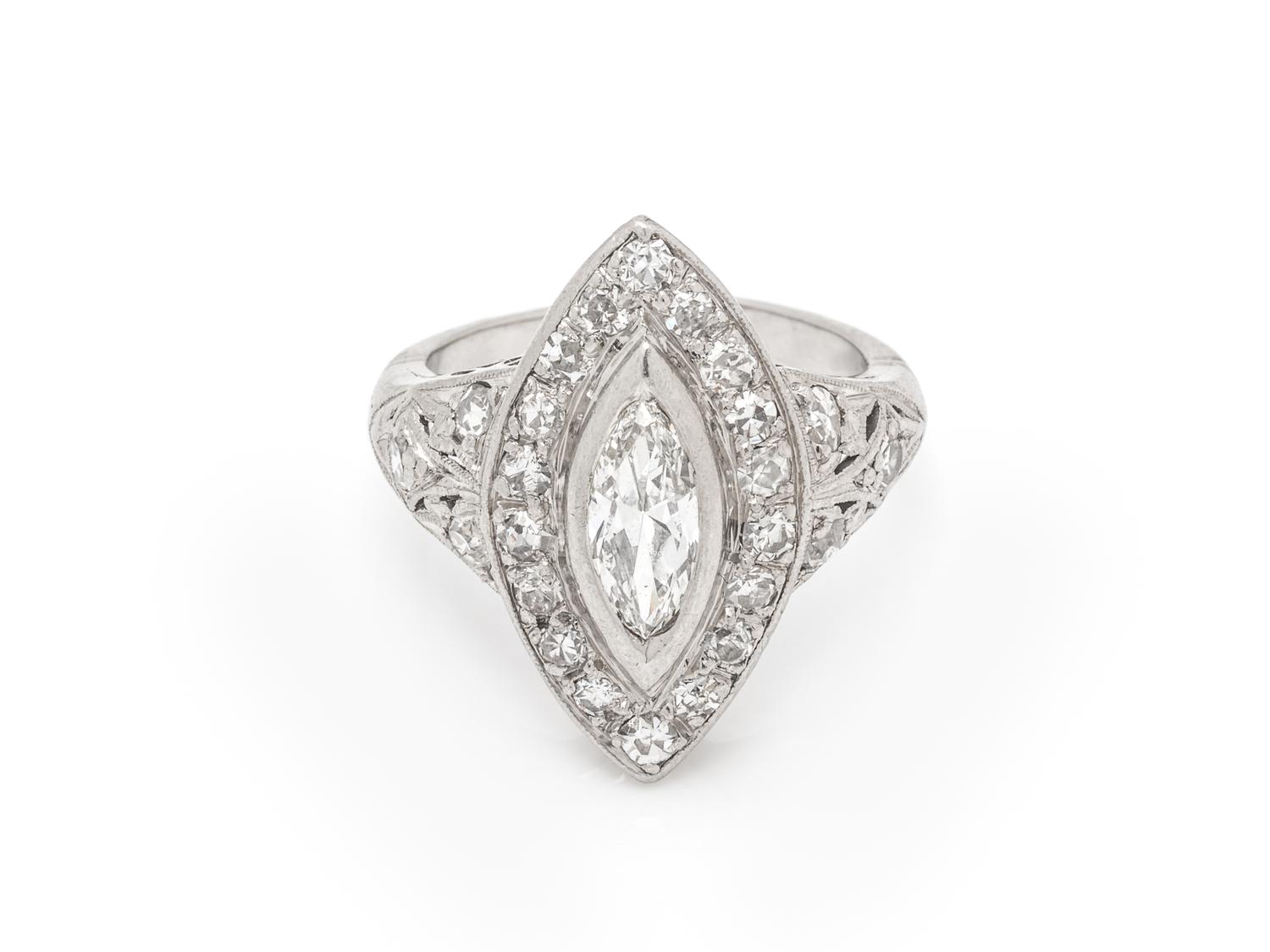 ANTIQUE, DIAMOND RING