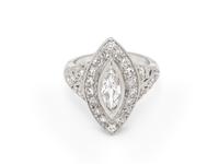 ANTIQUE, DIAMOND RING