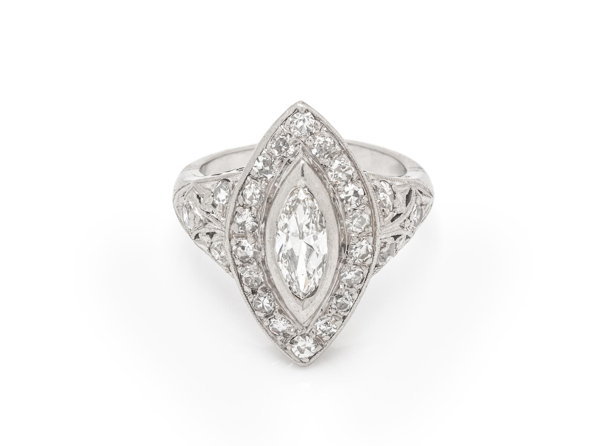 ANTIQUE, DIAMOND RING
