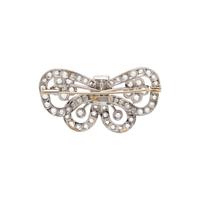 DIAMOND BUTTERFLY BROOCH
