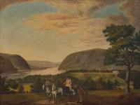 American School (19th Century) — View on the Hudson