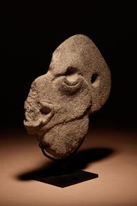 A Veracruz Stone Deer Headed Hacha