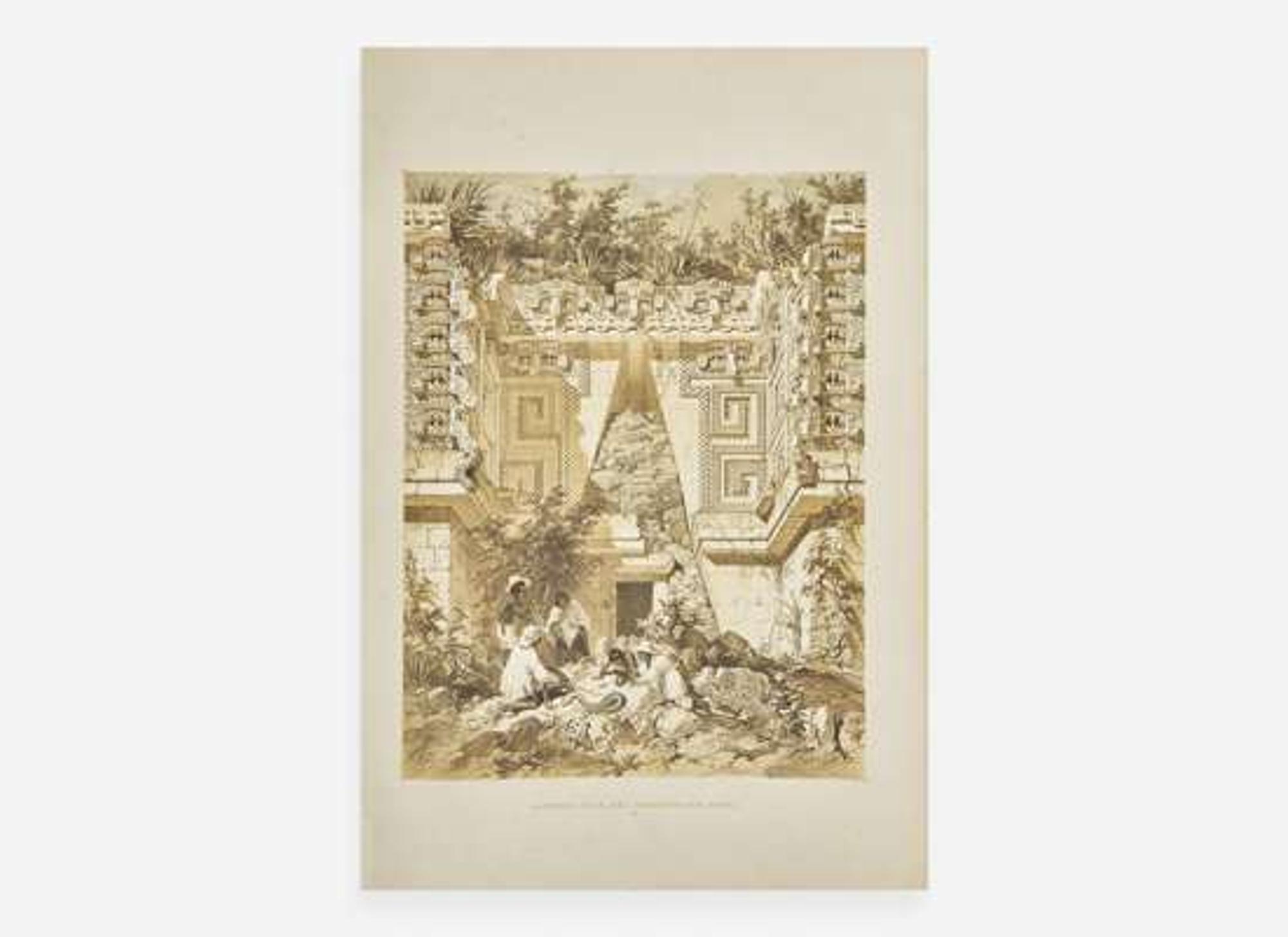 [Travel & Exploration] Catherwood, F(rederick). Views of the Ancient Monuments in Central America, Chiapas and Yucatan