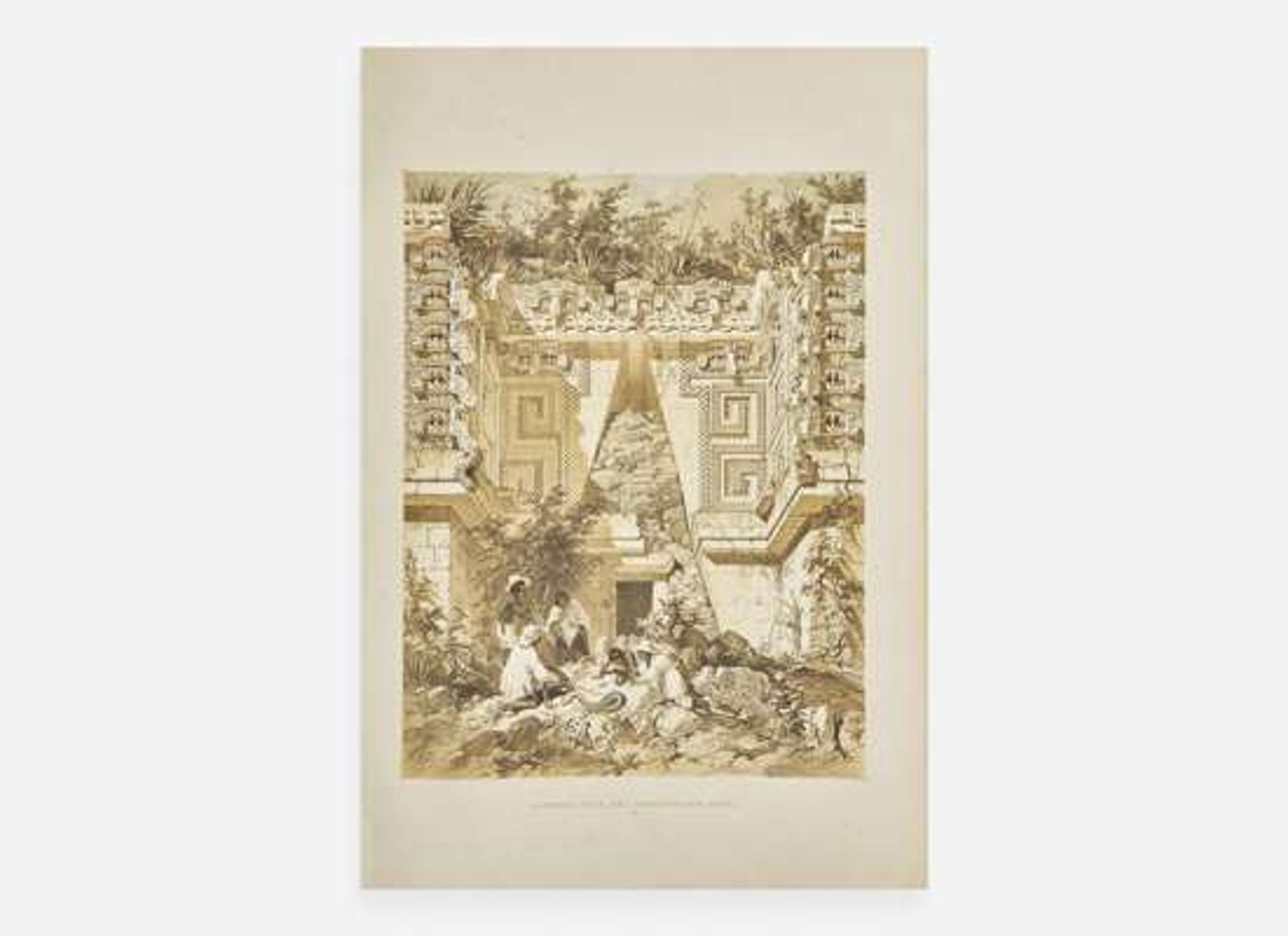 [Travel & Exploration] Catherwood, F(rederick). Views of the Ancient Monuments in Central America, Chiapas and Yucatan