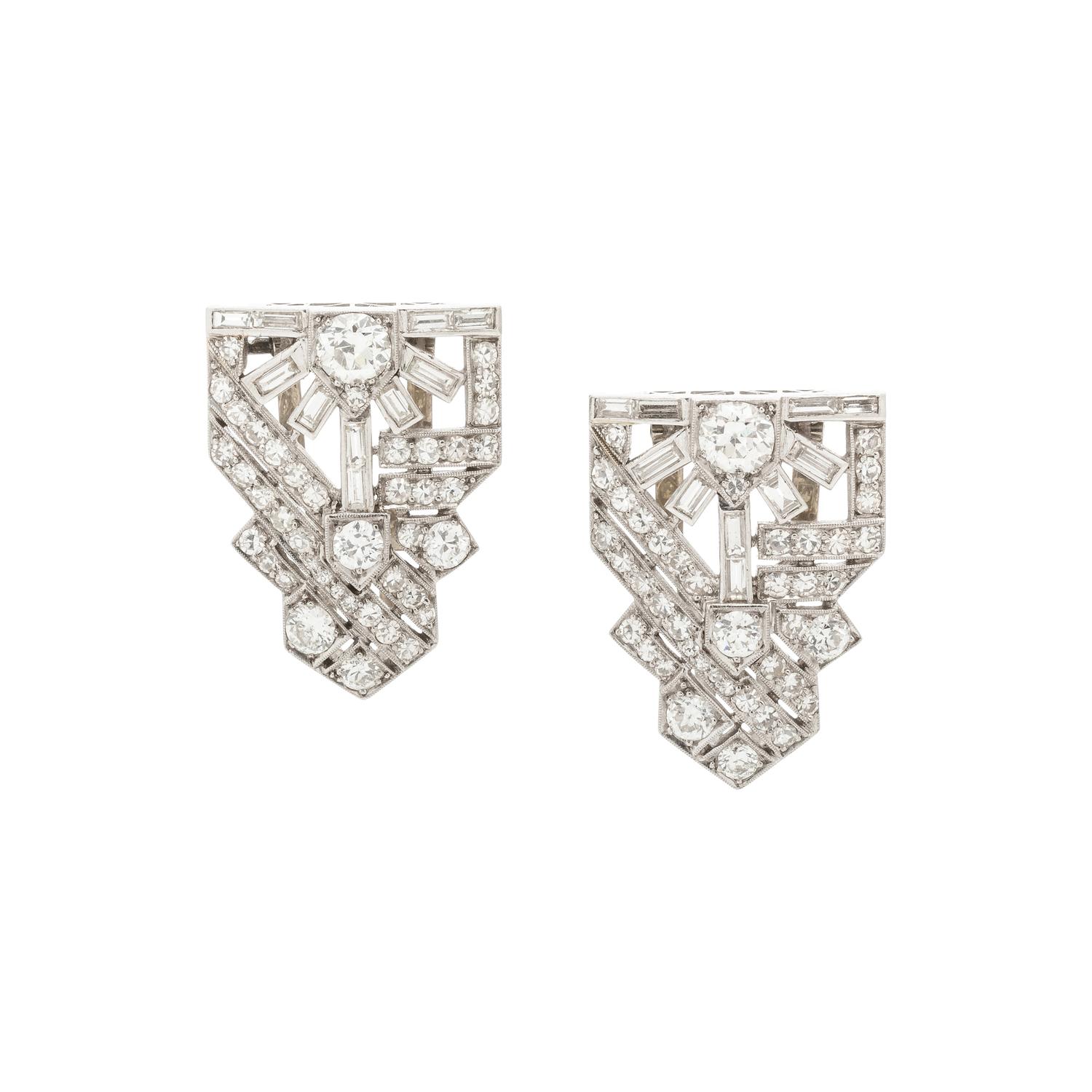 DIAMOND DRESS CLIPS