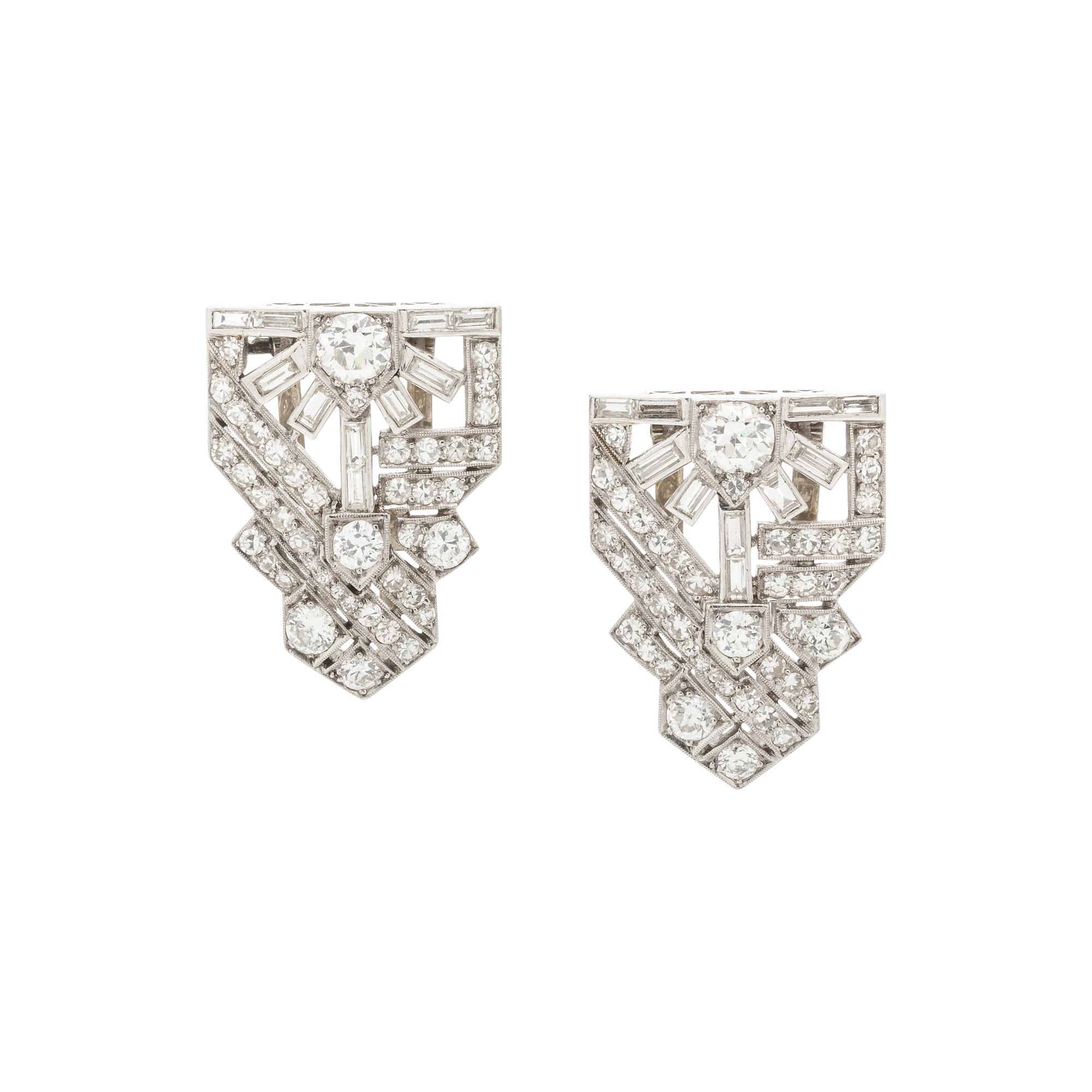 DIAMOND DRESS CLIPS