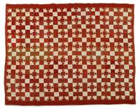 Pieced cotton Cecil County autograph quilt cecil county, md, dated "1846"