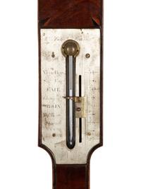 An Regency Mahogany Stick Barometer