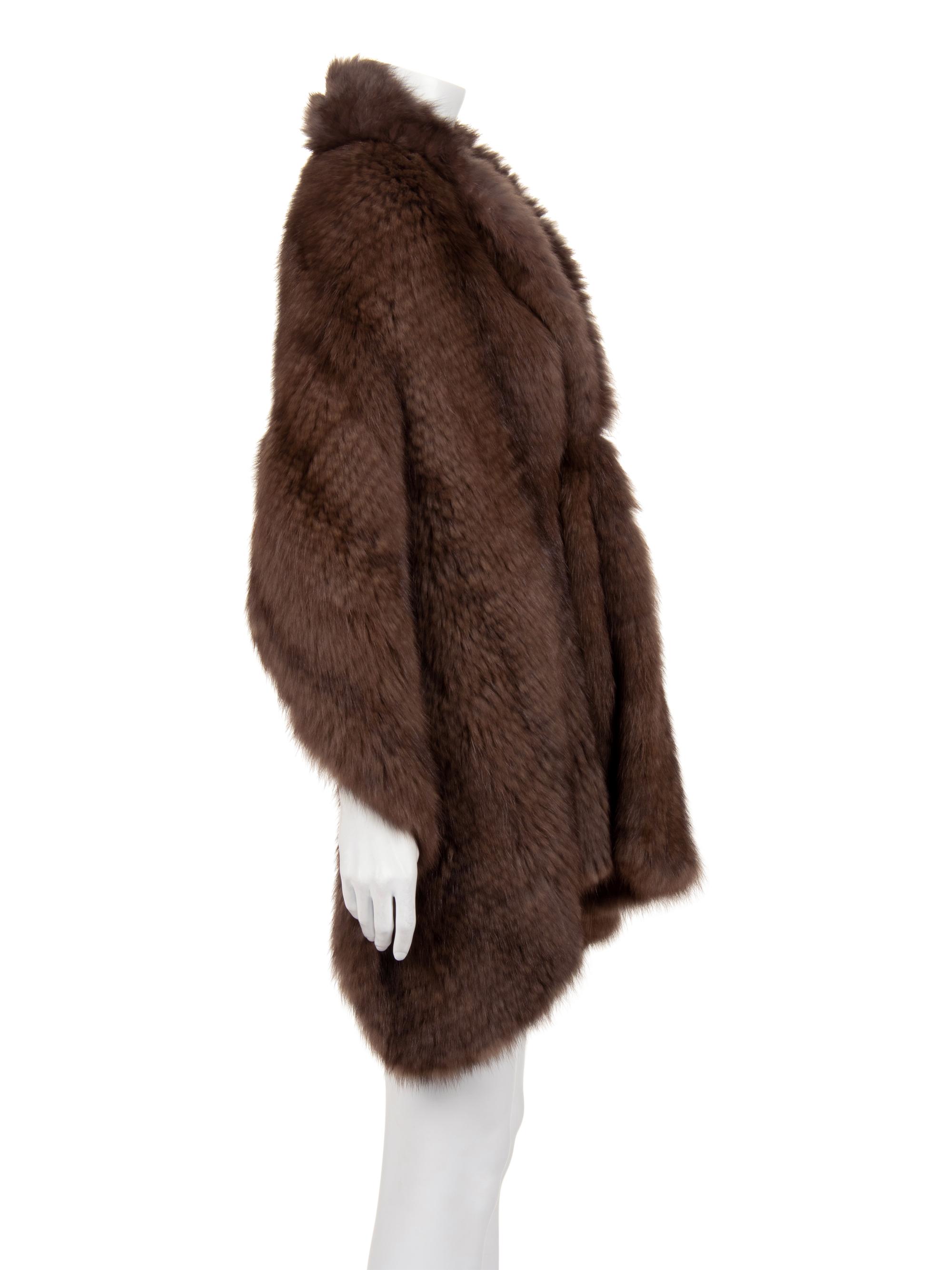 J. Mendel Knit Sable Fur Stole