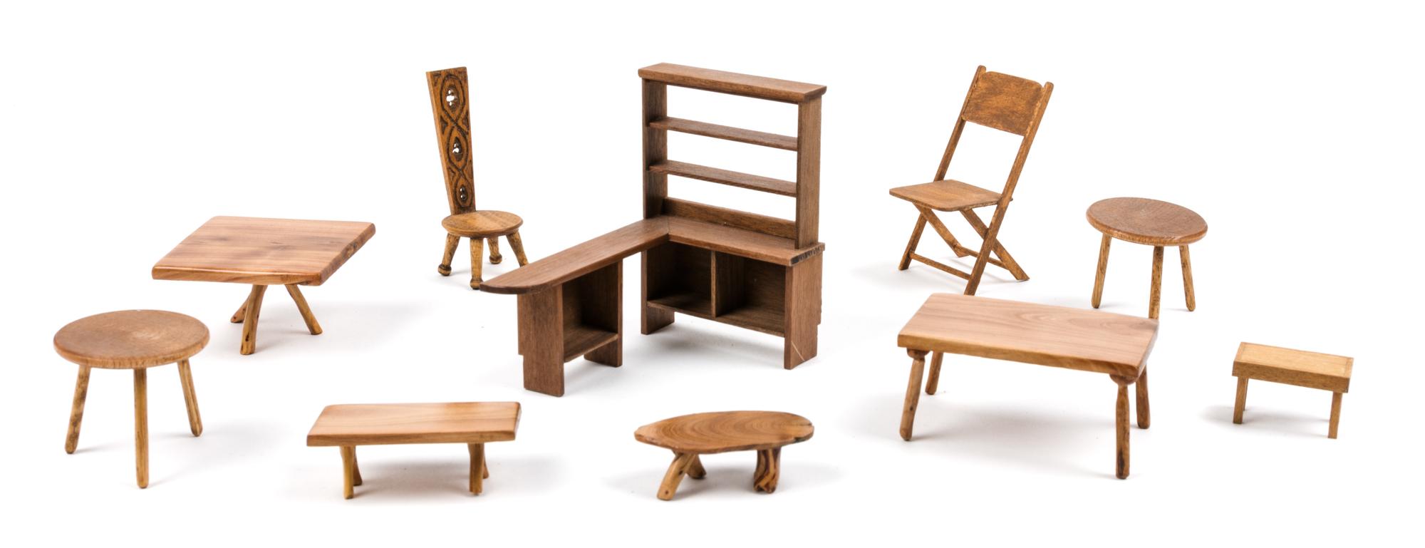 A Group of Ten Furniture Articles
