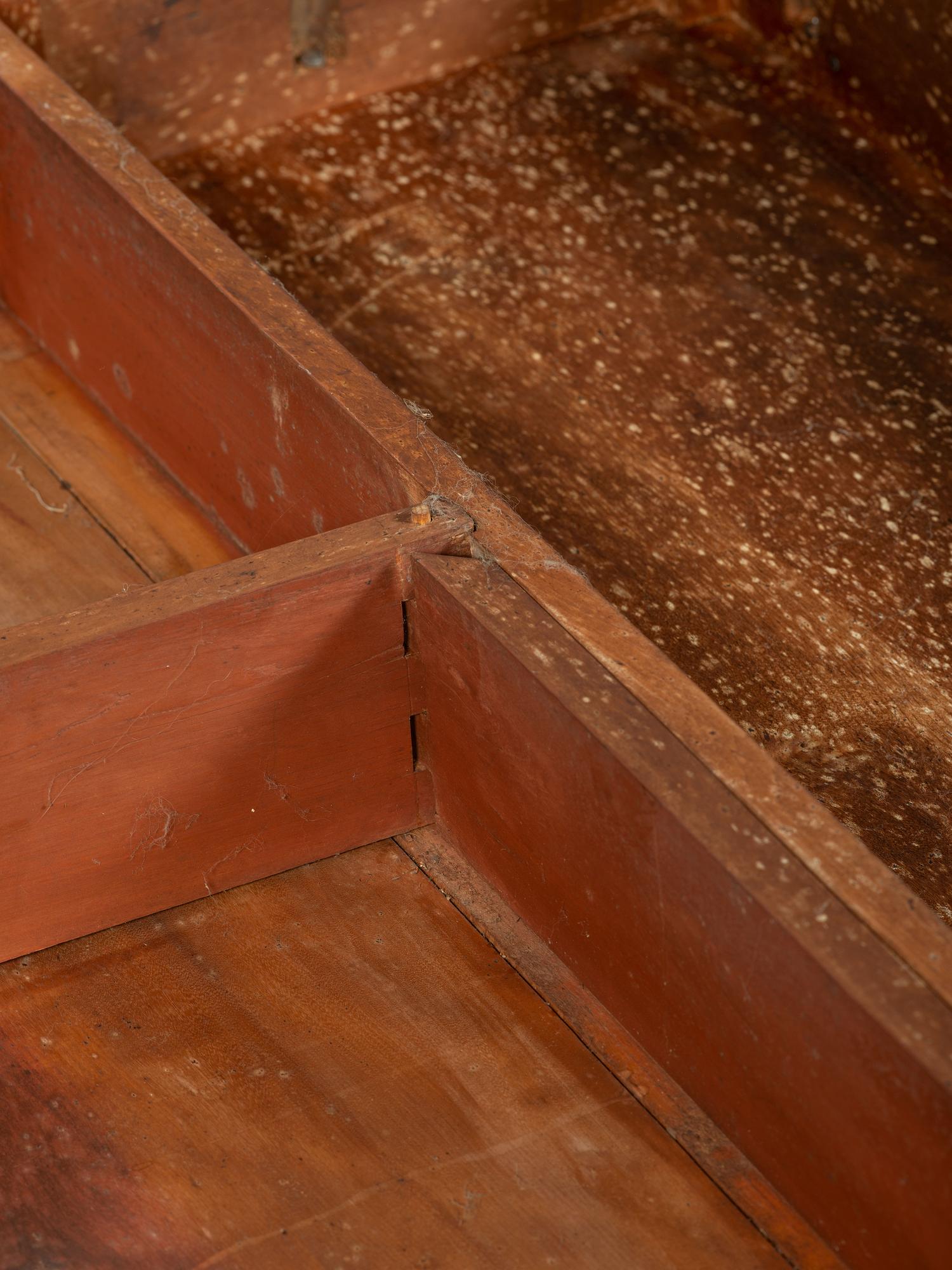 A Late Federal Cherrywood Drop-Leaf Dining Table