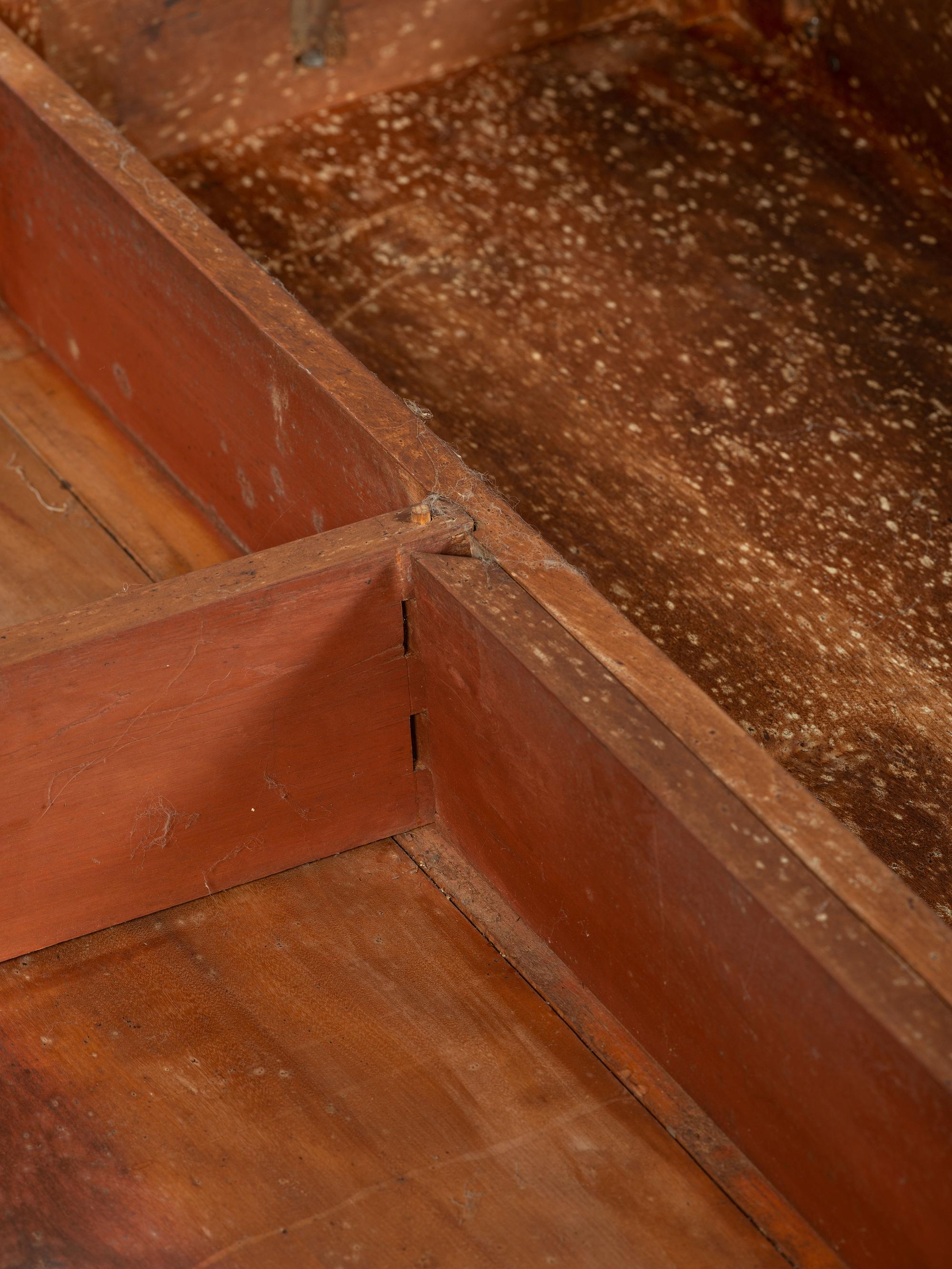 A Late Federal Cherrywood Drop-Leaf Dining Table