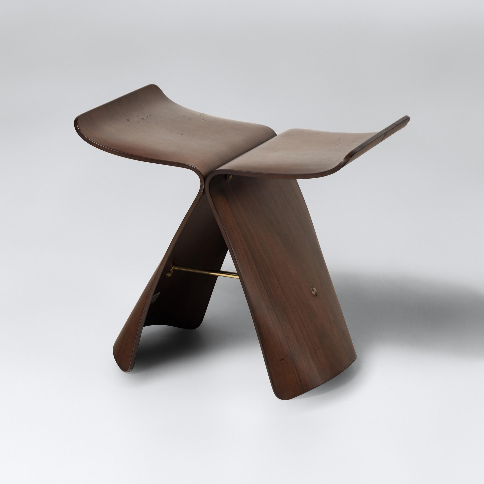 Butterfly Stool, designed 1954 Vitra Design Museum, 2002