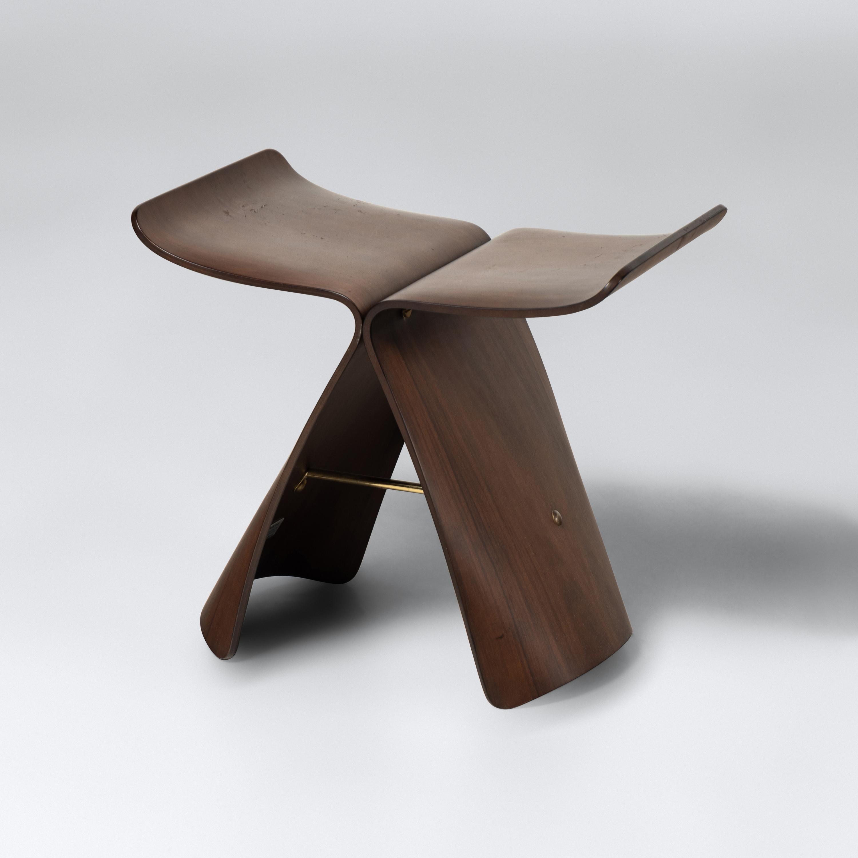 Butterfly Stool, designed 1954 Vitra Design Museum, 2002