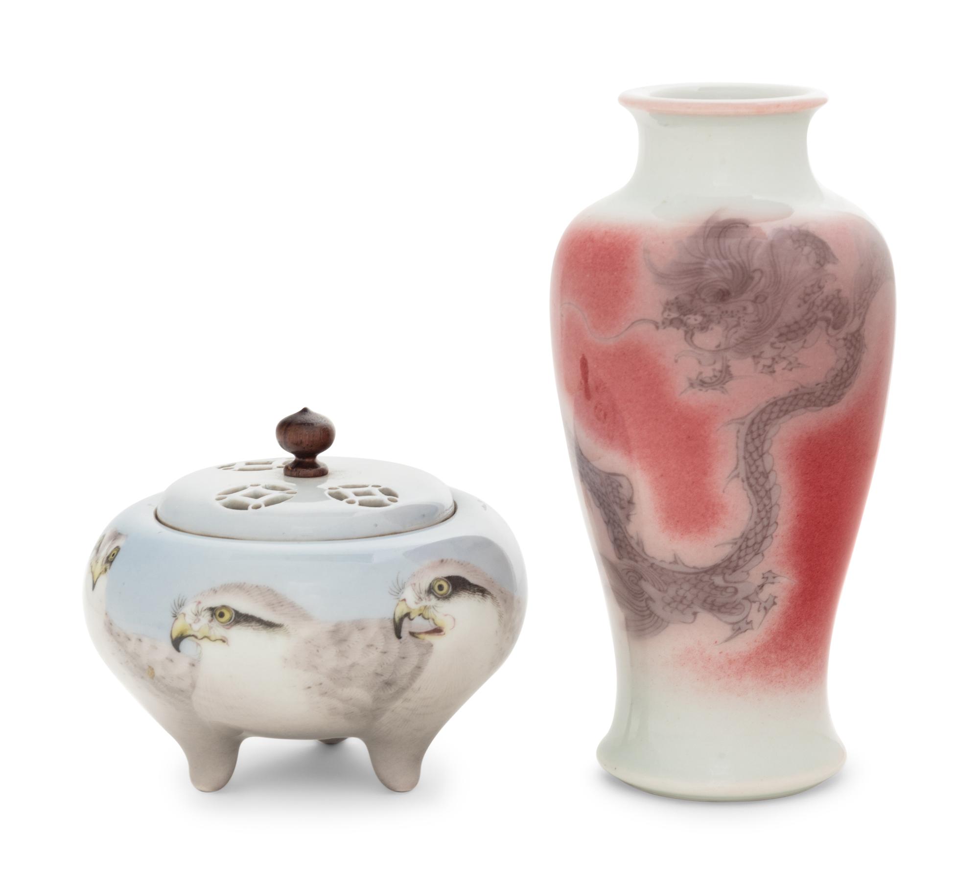Two Japanese Porcelain Vessels
