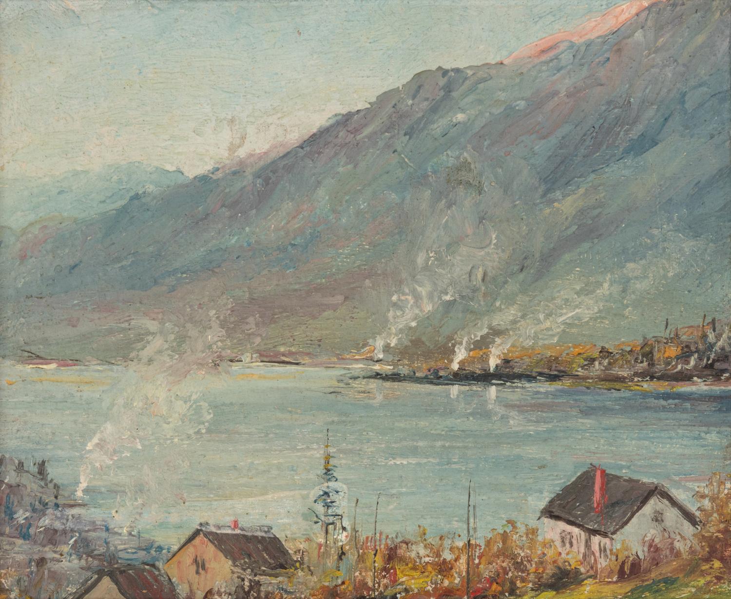 Landscape Scenes (A group of six works)