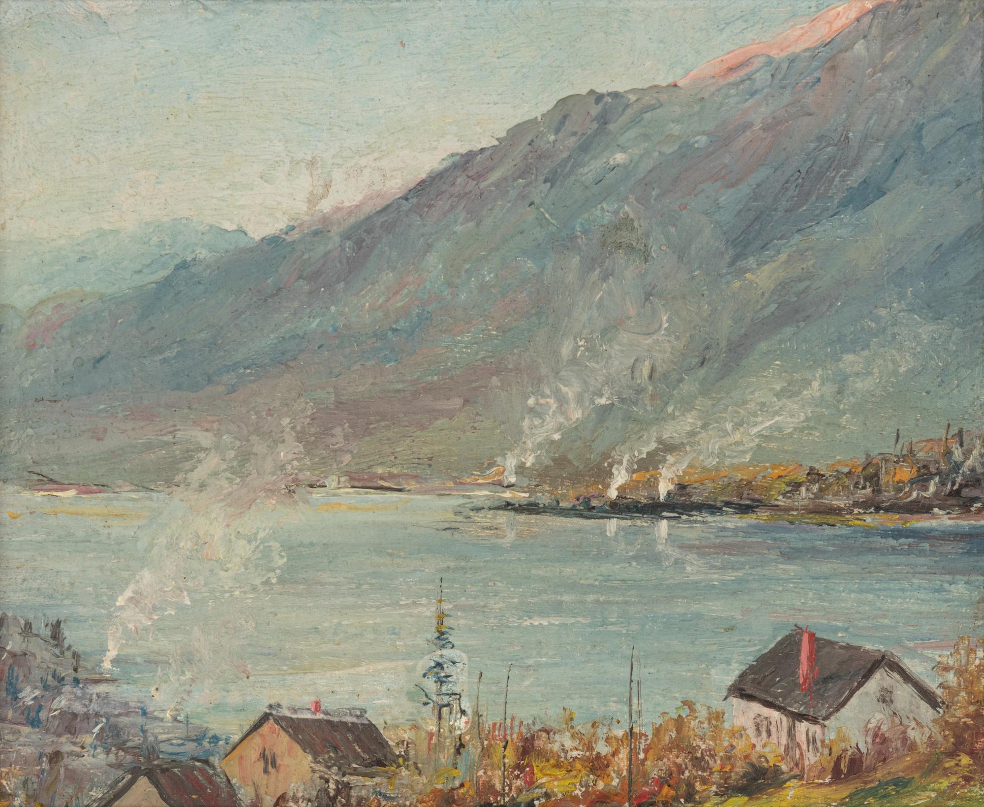 Landscape Scenes (A group of six works)