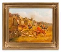 Attributed to Henry Alken, (British, 1810-1894), Untitled (Hunt Scene)