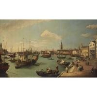 AFTER CANALETTO (ITALIAN 1697–1768) "RIVA DEGLI SCHIAVONI"