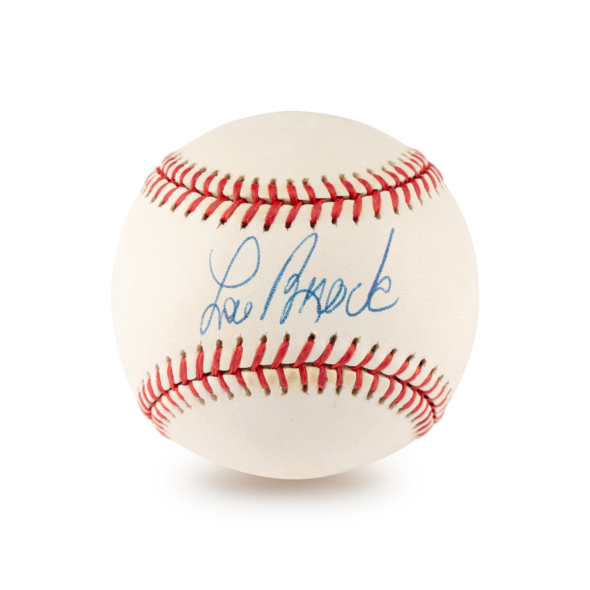 A Large Group of St. Louis Cardinals Signed Autographs (Beckett Authentication Services),