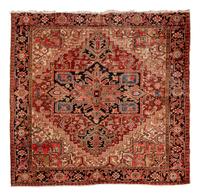 A Heriz Wool Rug