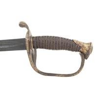 Leech & Rigdon Cavalry Officer's Saber with Brass Mounted Iron Scabbard
