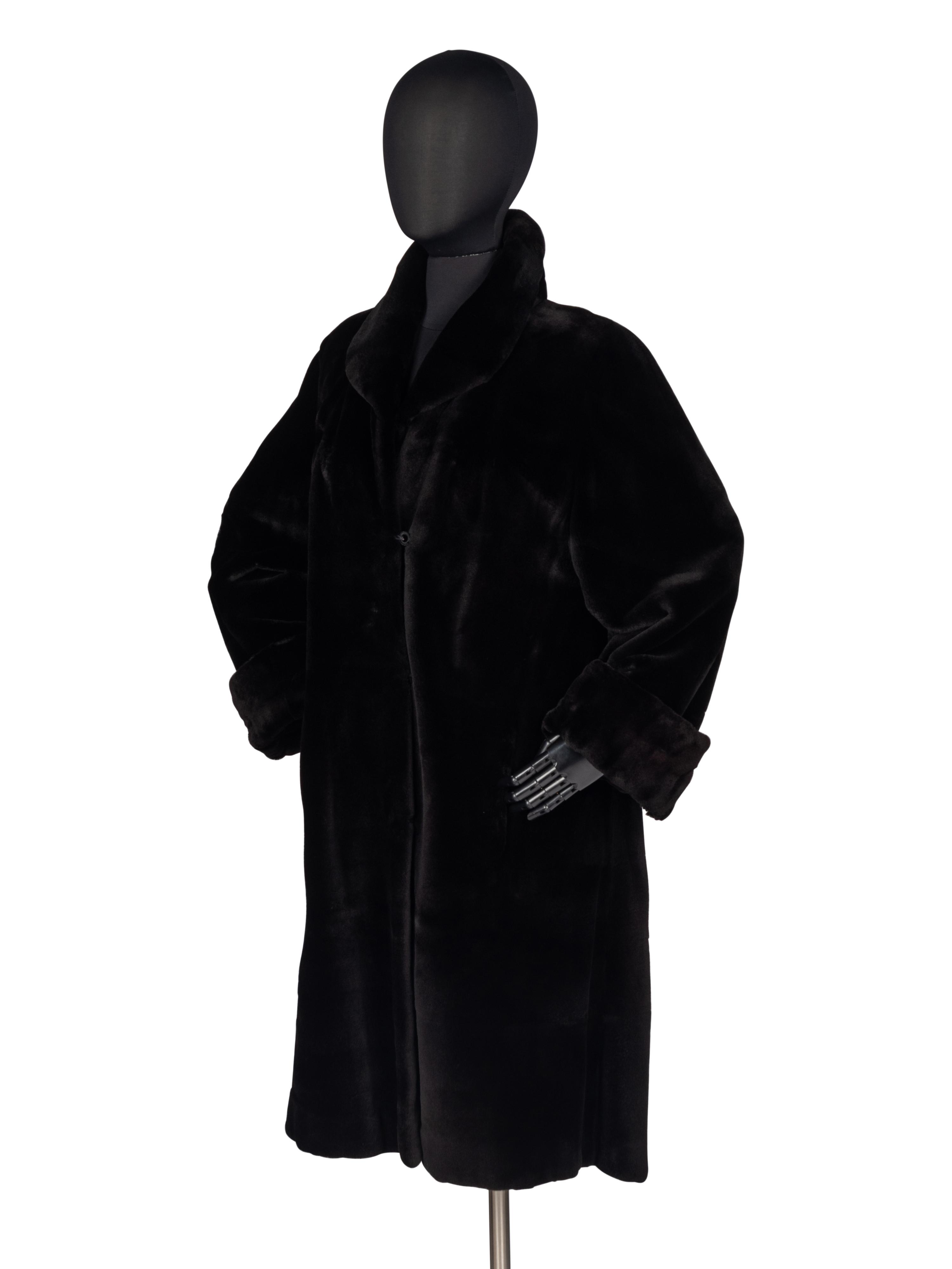J. Mendel Sheared Mink Fur Coat