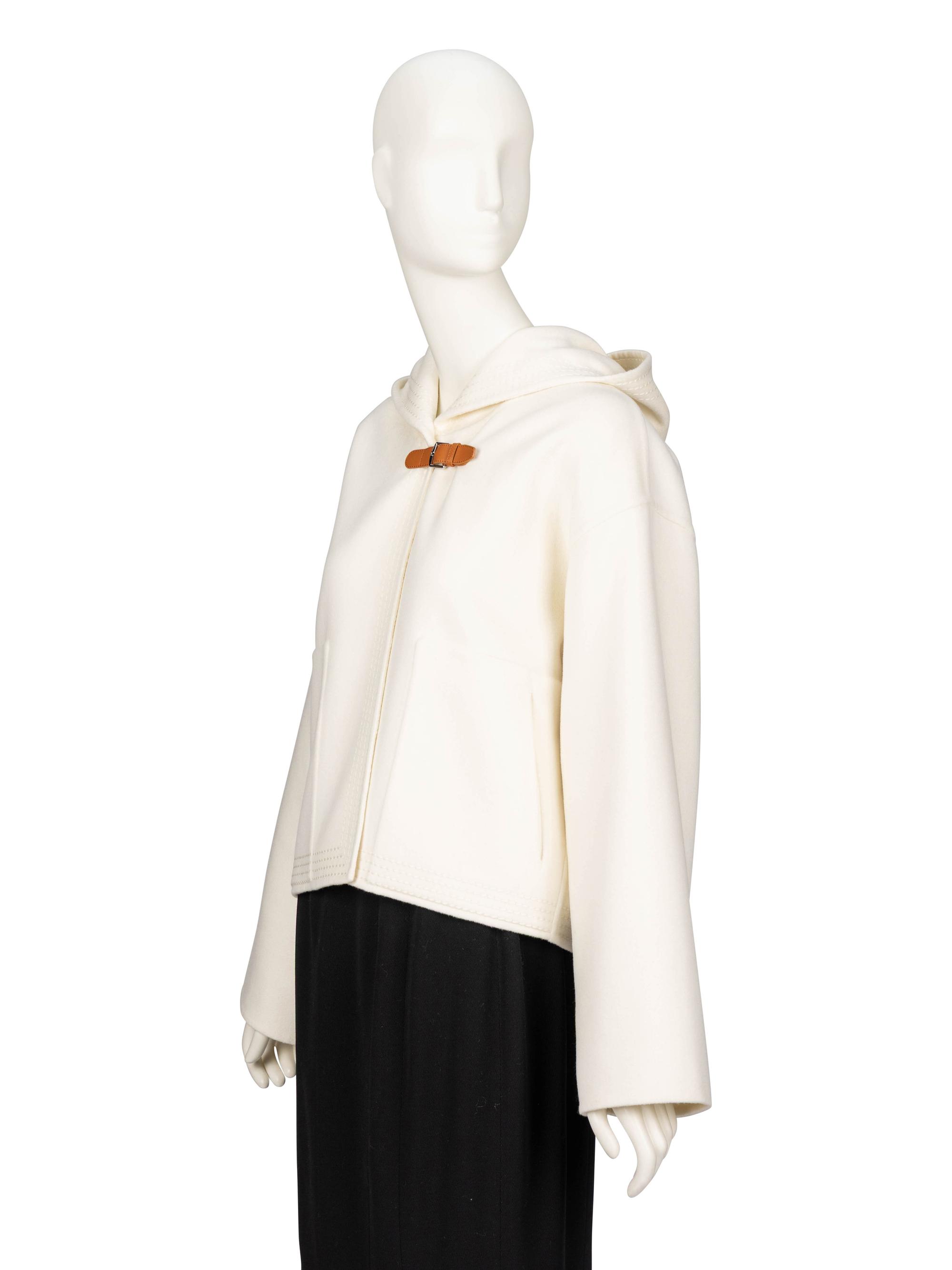 Hermès, Double-Faced Cashmere Jacket, NWT