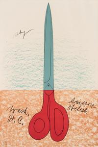 A pair of prints ( Scissors Cut Out; Scissors as Monument from The National Collection of Fine Arts Portfolio )