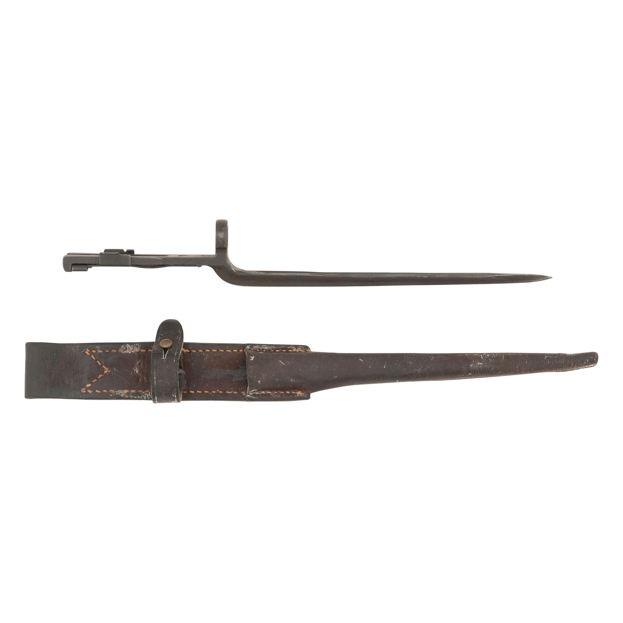 Scarce Johnson Model 1941 Rifle Bayonet with Scabbard