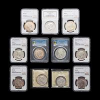 [CANADA] A Collection of Eleven Silver $1 Coins