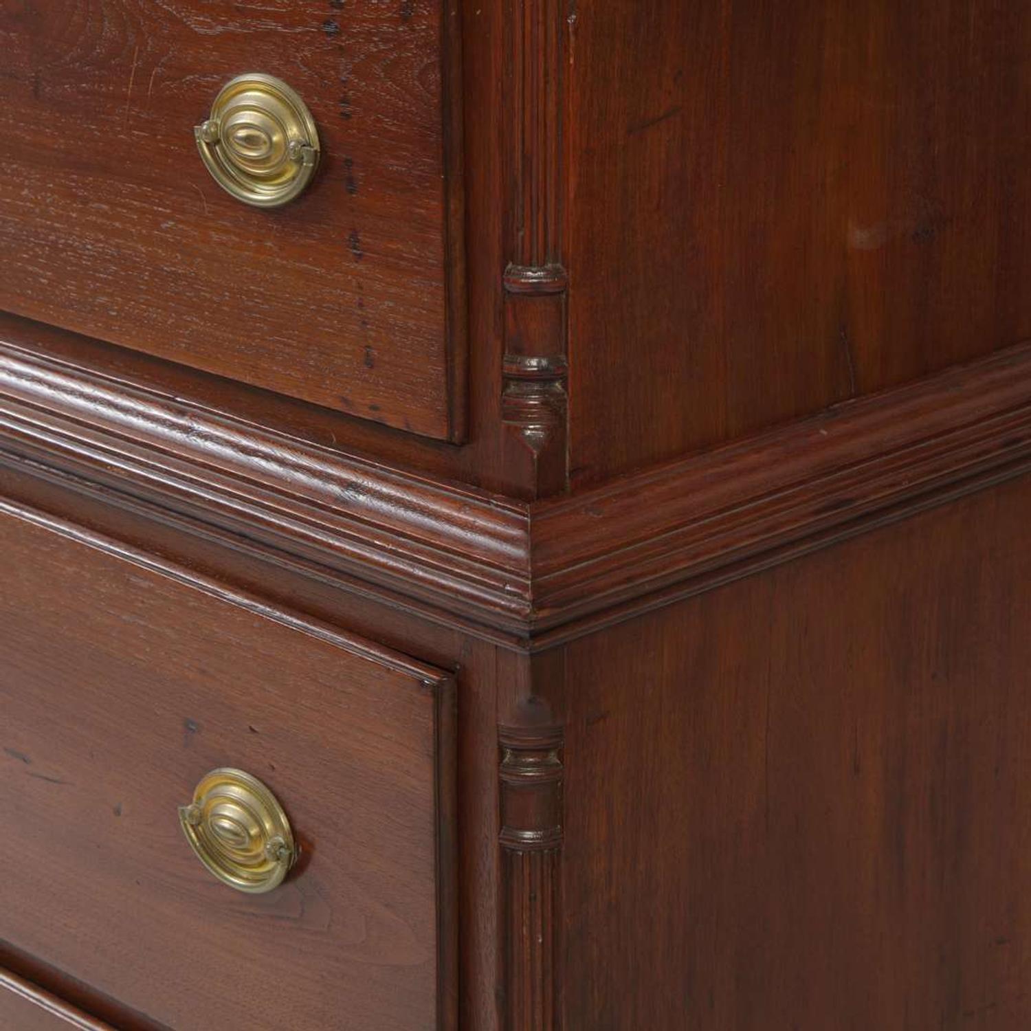 A Chippendale carved walnut chest-on-chest Philadelphia, PA, circa 1770