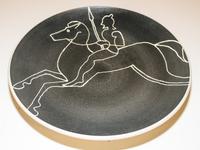 An American Art Pottery Charger, Scott Kilgour, New York Diameter 19 3/4 inches. — CIRCA 1980s