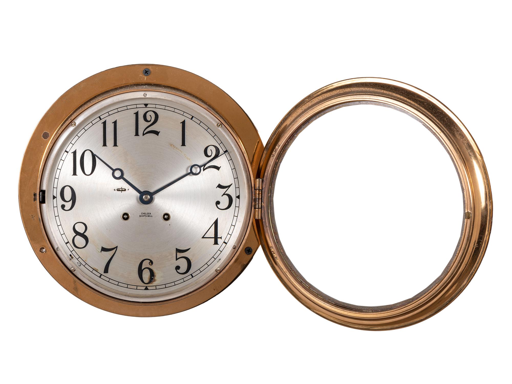 A Chelsea Ship’s Bell Wall Clock