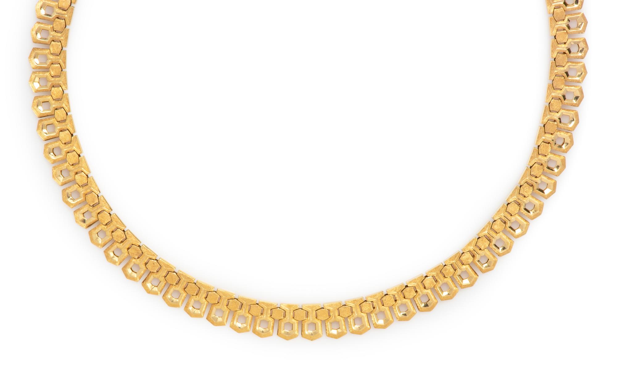 YELLOW GOLD NECKLACE