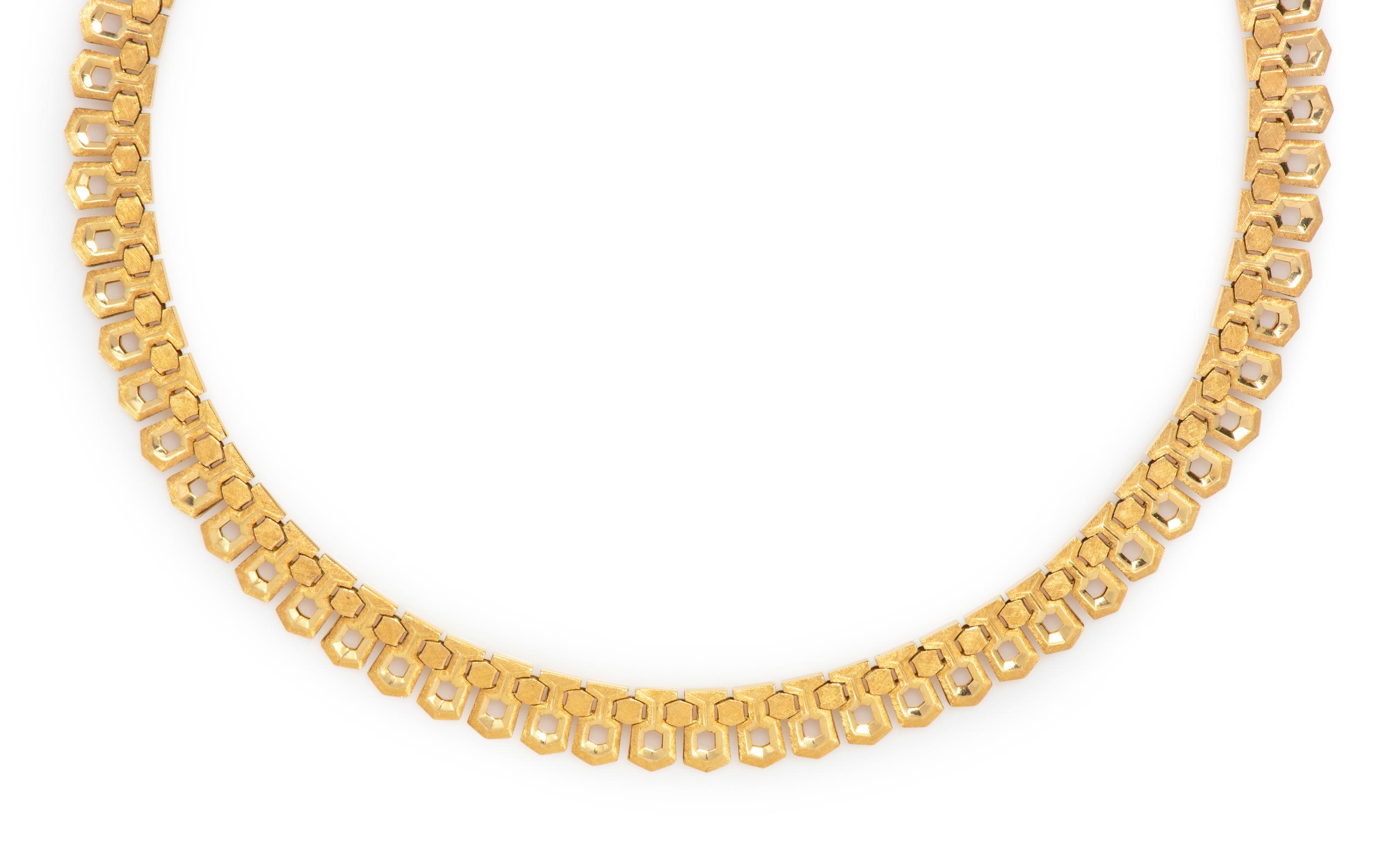 YELLOW GOLD NECKLACE