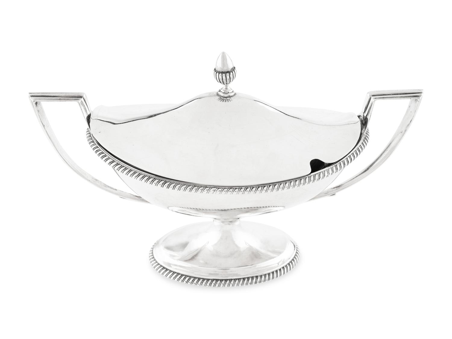 A George III Silver Sauce Tureen