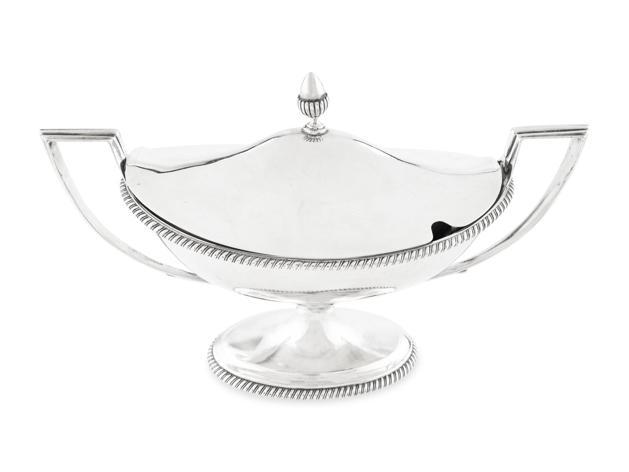 A George III Silver Sauce Tureen