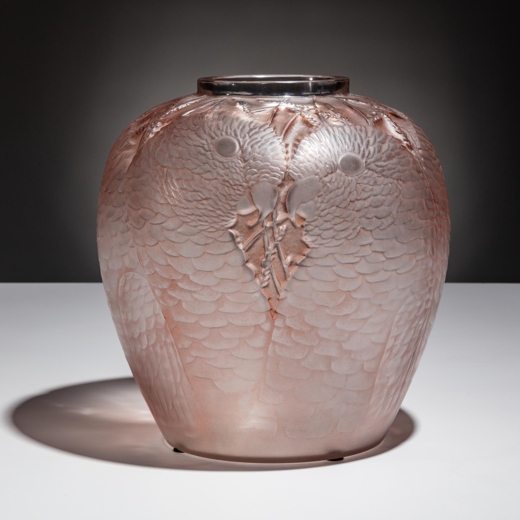 René Lalique (French, 1860–1945) — Alicante Vase, No. 998, designed 1927
