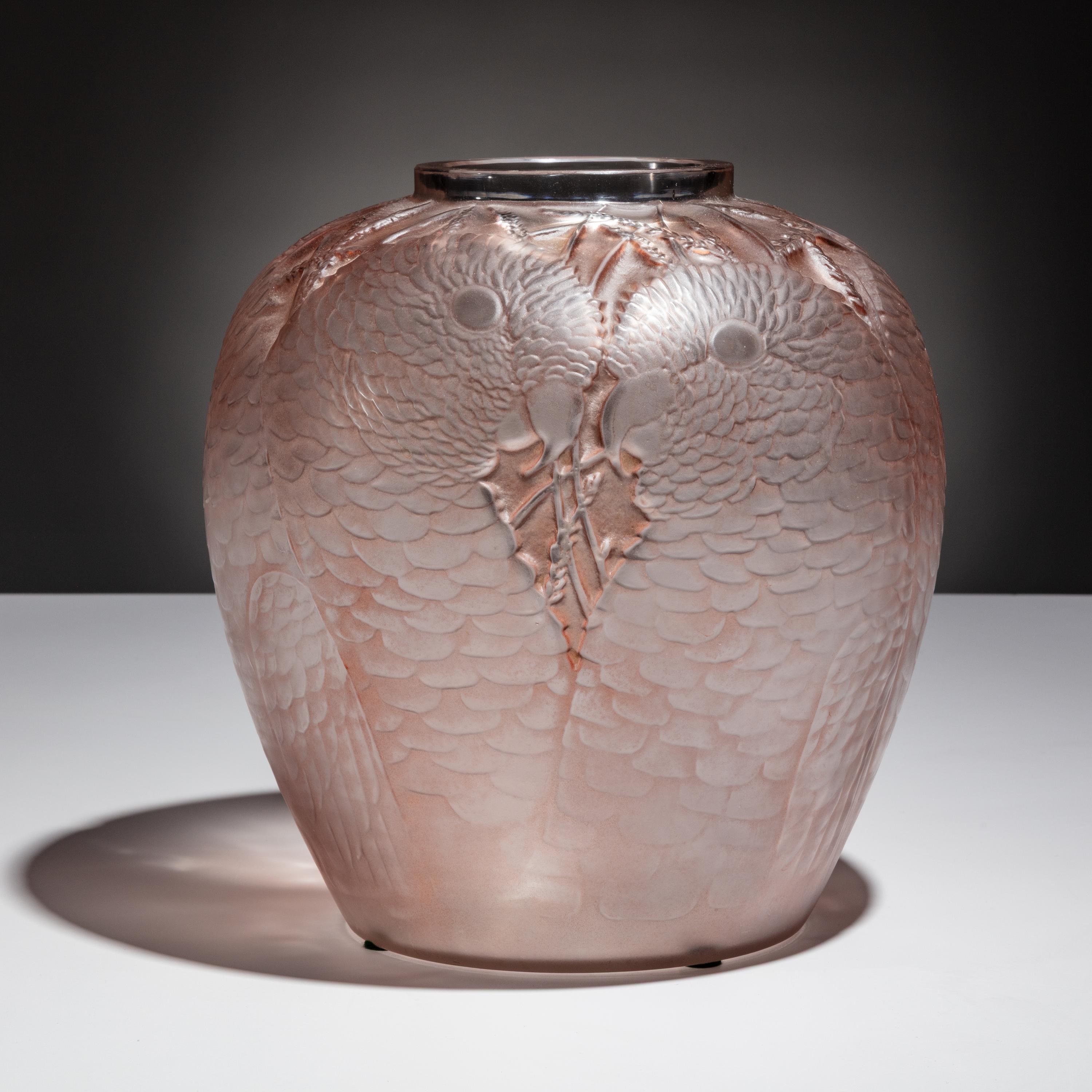 René Lalique (French, 1860–1945) — Alicante Vase, No. 998, designed 1927